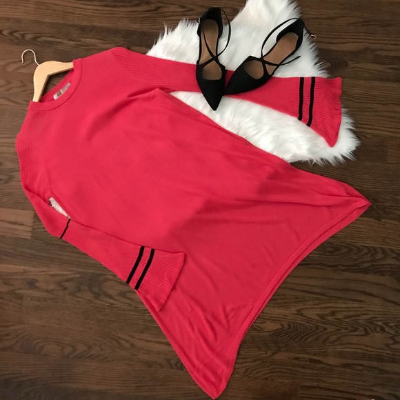 ASOS | Knitted midi dress with bell Sleeves - Picture 4 of 6